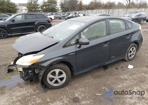 2013 Toyota Prius Two from USA, damaged, VIN JTDKN3DU2D1649470